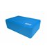 Блок для йоги SNS 22.5x14.5x7.5 см синій