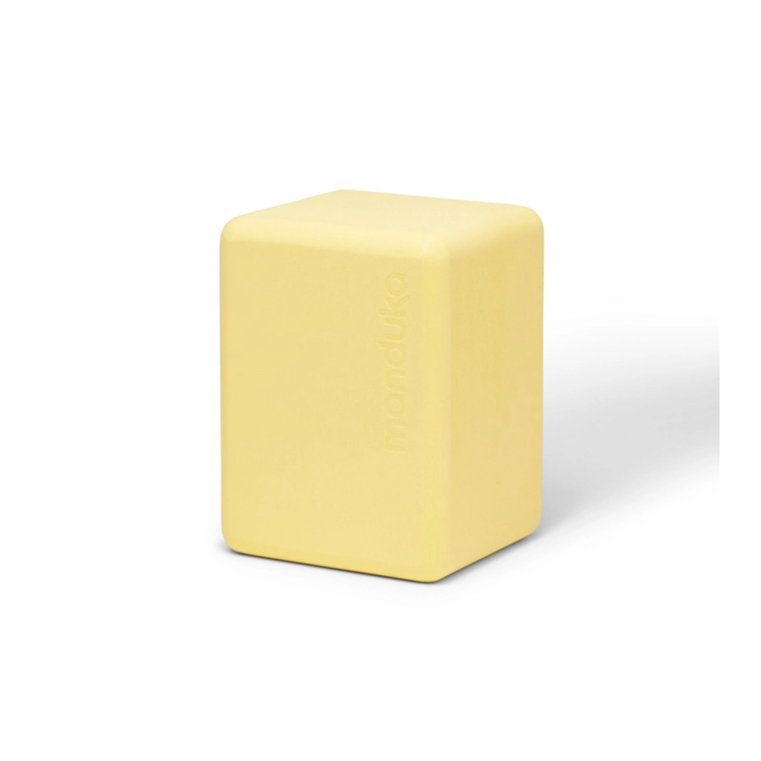 Mini yoga block Manduka Travel Yoga Block Lemon 10x11.5x15 cm lemon
