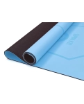 Yoga mat with Align Zen Power markings 185x68x4.2 cm blue