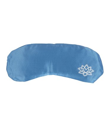 Подушка для очей Mako-Satin Lotus з блакитною лавандою 23x11 см