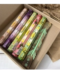 Incense sticks (set) Exotic Flowers Tulasi (hexagon) 5 pcs with stand