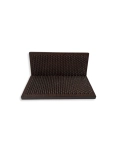 Sadhu board "Black Mandala" board with nails RAO solid oak pitch 10 mm wenge color