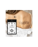Временное переводное тату Космические узоры Tattooshka 60x105 мм