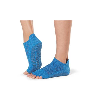 Шкарпетки для йоги ToeSox Half Toe Low Rise Grip Lapis M (39-42.5)