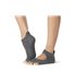 Шкарпетки для йоги ToeSox Half Toe Bellarina Grip Charcoal Grey М (39-42.5)
