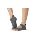 Шкарпетки для йоги ToeSox Half Toe Bellarina Grip Charcoal Grey S (36-38.5)
