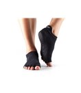Шкарпетки для йоги ToeSox Half Toe Low Rise Grip Black L (43-45)