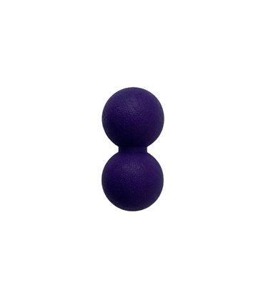 Массажный мячик Amber арахис Duoball 12x6 см фиолетовый