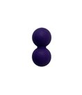 Массажный мячик Amber арахис Duoball 12x6 см фиолетовый
