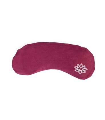 Подушка для глаз Lotus Bodhi с лавандой баклажановая 23*11 см
