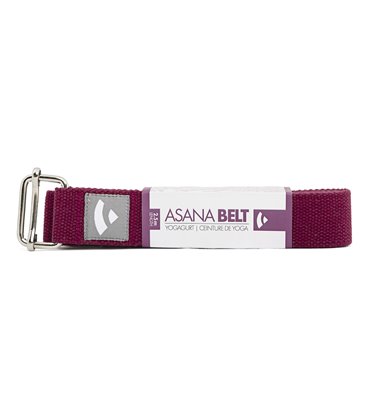 Ремень для йоги Asana Belt от Bodhi баклажановый 250x3.8 см