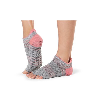 Носки для йоги ToeSox Half Toe Low Rise Grip Maniac S (36-38.5)