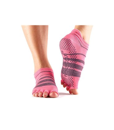 Носки для йоги ToeSox Half Toe Low Rise Grip Derby М (39-42.5)