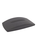 Подушка для пресса и пилатеса Lordosis Bodhi черная 46x27x7.5 см