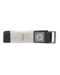 Ремень для йоги Padma XL Bodhi антрацит 305×4.5 см