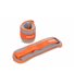 Утяжелители для рук и ног водоотталкивающие (гелевые) Zelart 2x1 кг серый/оранжевый