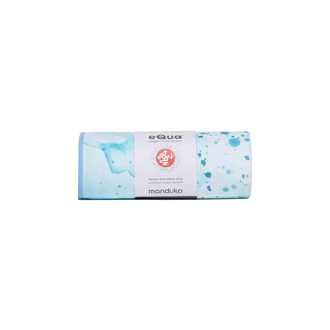 Полотенце для йоги eQua Mat Towel Splatter Splash Blue Manduka 183x67 см