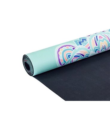 Коврик для йоги Amber Shakti Print мятный 183x61x0.3 см