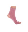 Носки для йоги нескользящие Miranda Heel RAO розовые (35-39)