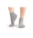 Носки для йоги нескользящие Sharlotte RAO серые (35-39)