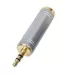 Ex-Pro® Professional Quality Gold Plated STEREO Audio Adaptor 6.35mm (1/4 INCH) Jack Socket to 3.5mm