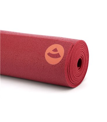 Коврик для йоги Bodhi Rishikesh Premium 60 XL бордовый 200x60x0.45 см