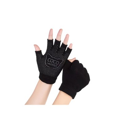 Перчатки для йоги RAO Coco черные