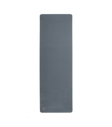 Коврик для йоги Bodhi Lotus Pro 183x60x0.6 см темно-синий/серебристо-серый