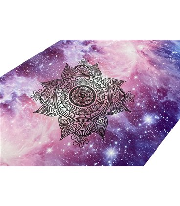 Коврик для йоги замшевый Rao Sitara Cosmic Mandala 183*68*0.5 см