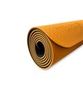 Коврик для йоги RAO Hanuman 183x61x0.5 см оранжевый черный