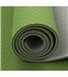 Коврик для йоги и фитнеса Hanuman Two Tones Amber 183x61x0.6 см оливково-серый