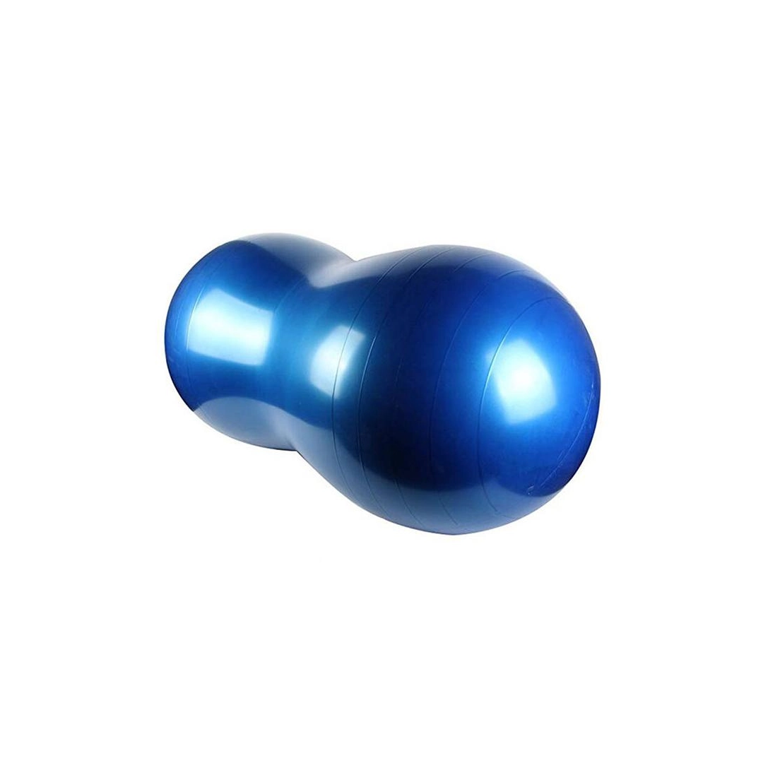 Фитбол-арахис мяч для фитнеса Peanut ProfiBall 45x90 см голубой