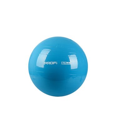 Фитбол мяч для фитнеса ProfiBall 65 см голубой