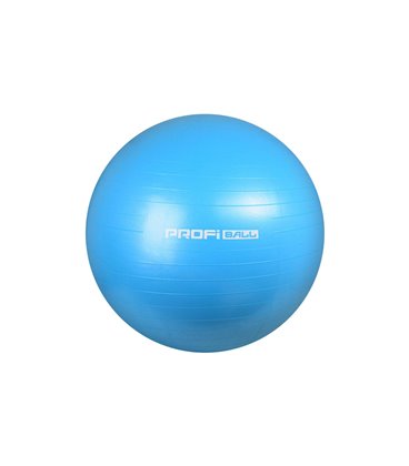 Фитбол мяч для фитнеса ProfiBall 55 см голубой