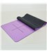 Коврик для йоги Amber Ganesh Align фиолетовый 183x68x0.6 см