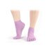 Носки для йоги нескользящие с закрытой стопой Sharlotte RAO фиолетовые (36-39)