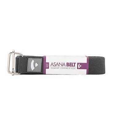 Ремень для йоги Asana Belt от Bodhi антрацит 250×3.8 см