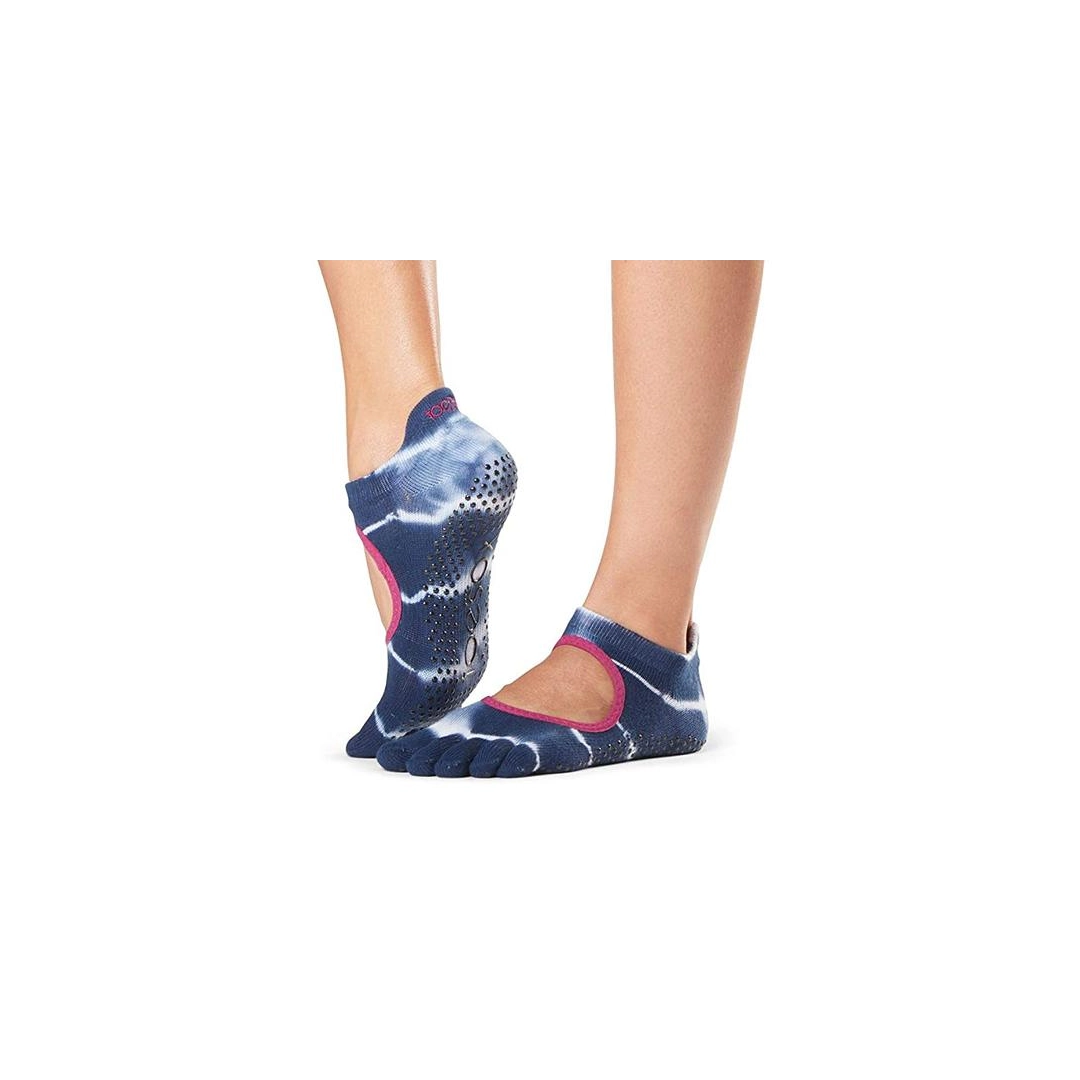 Носки для йоги ToeSox Full Toe Bellarina Grip Cosmic S (36-38.5)