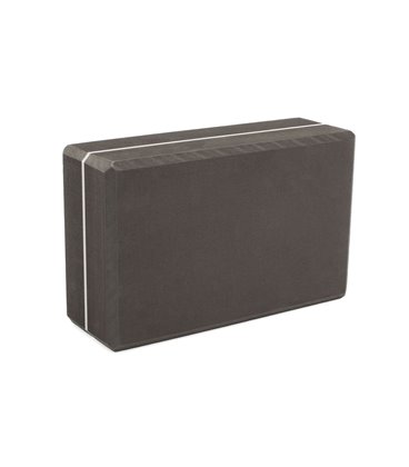 Блок для йоги Asana Brick Large Bodhi черный 22.6x14x7.6 см