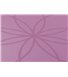 Коврик для йоги Phoenix Living Flower Bodhi розовый 185x66x0.4 см