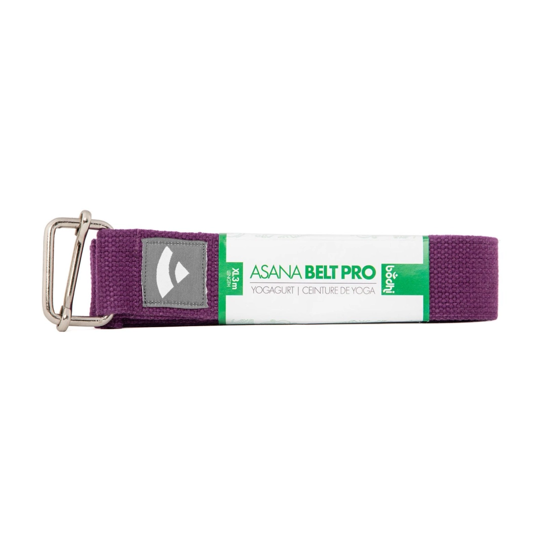 Ремень для йоги Asana Belt Pro Bodhi фиолетовый 300×3.8 см