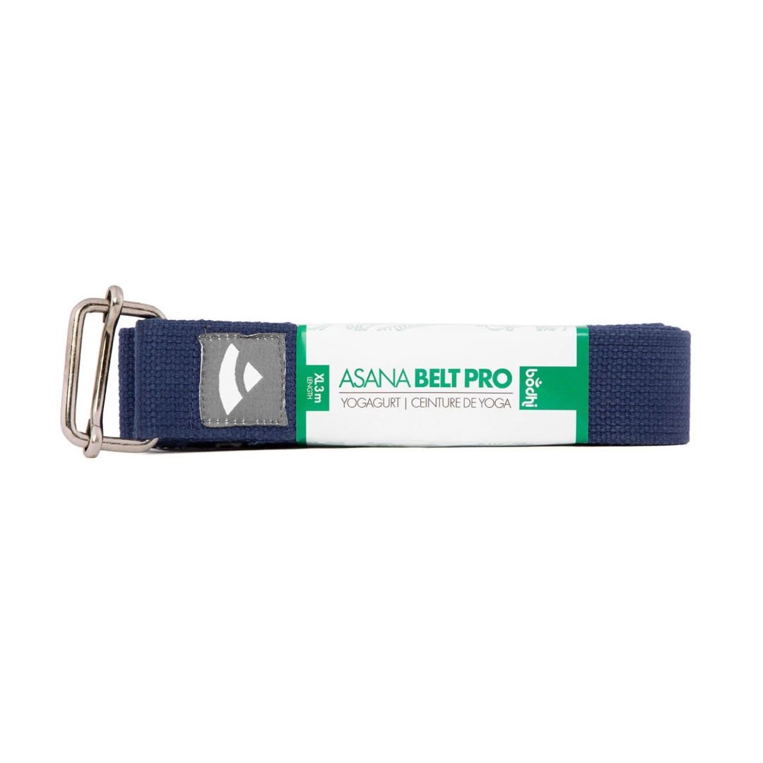 Ремень для йоги Asana Belt Pro Bodhi синий 300×3.8 см