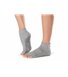 Носки для йоги ToeSox Half Toe Ankle Grip Heather Grey XL (45.5)
