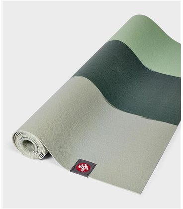 Коврик для йоги Manduka eKO SuperLite Mat Green Ash Stripe 180x61x0.15 см
