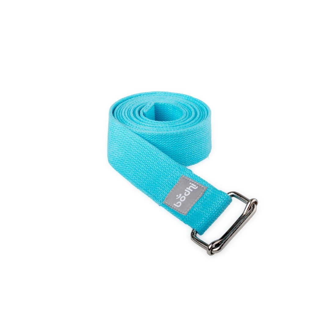 Ремень для йоги Asana Belt от Bodhi голубой 250×3.8 см