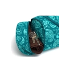 Сумка-чехол для йоги Asana Cotton Bodhi 70 см петроль