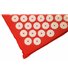 Акупунктурный массажный коврик (аппликатор Кузнецова) Rao 64*40 см Оранжевый
