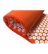 Большой массажный акупунктурный коврик (аппликатор Кузнецова) Rao 150*40 см Оранжевый