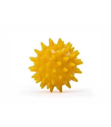 Массажный мячик Spiky Bodhi желтый 5 см