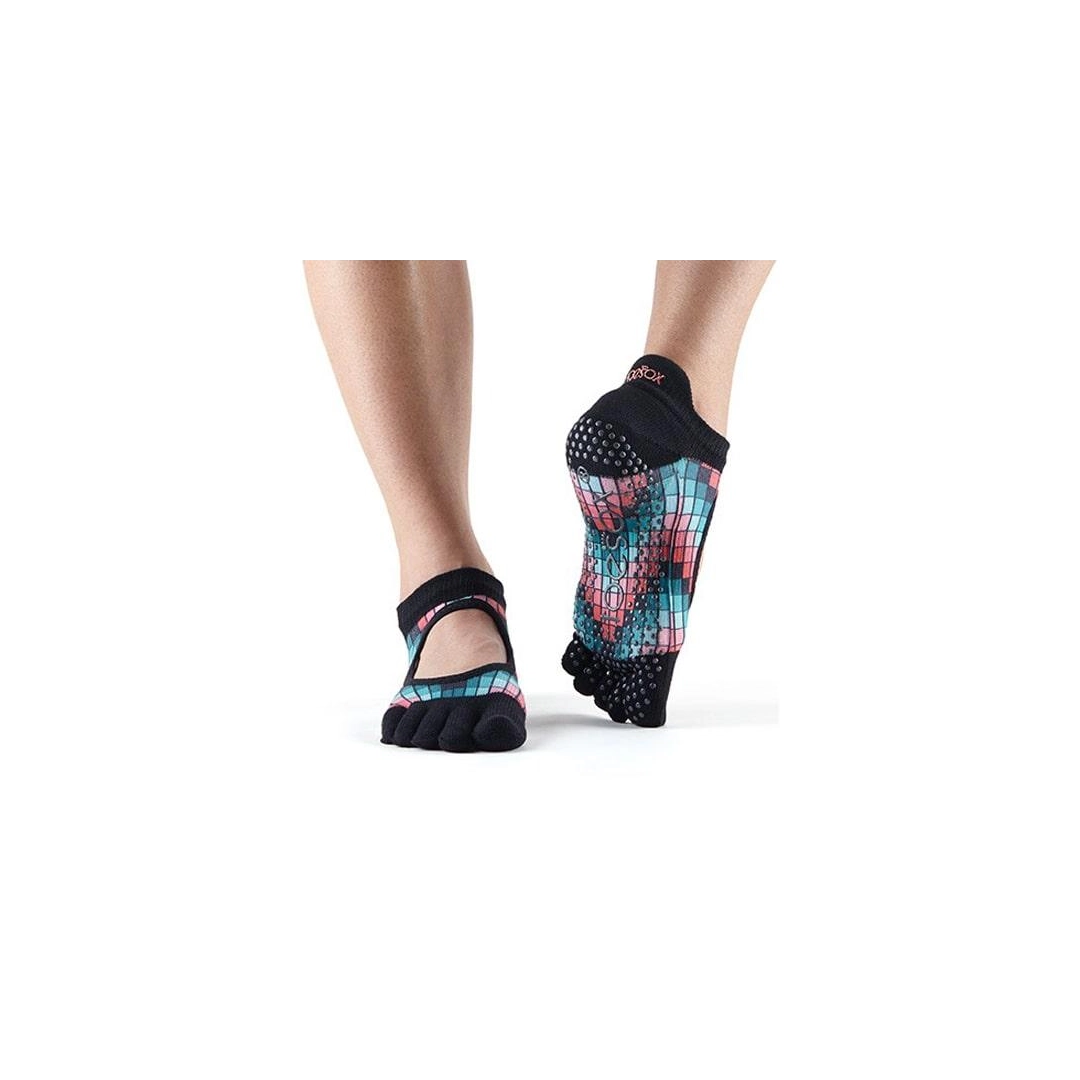 Носки для йоги ToeSox Full Toe Bellarina Grip Pigment S (36-38.5)